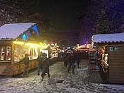 25. Christkindlmarkt am Sendlinger Tor mit Schnee (Foto: Martin Schmitz)
